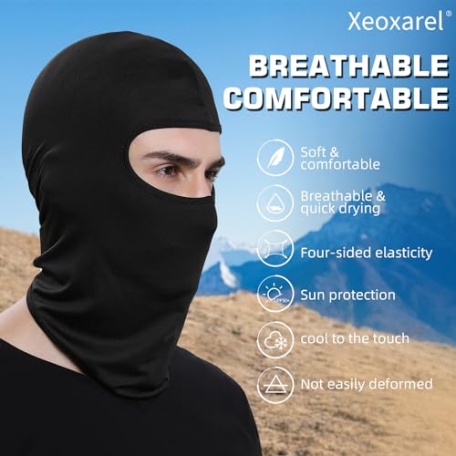Xeoxarel 6 Pack Balaclava Ski Mask for Men/Women, Full Face Cover - color: 6 Pack Diy Ski Mask Balaclava - White