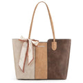 Montana West Tote Bags for Women Top Handle Satchel Purses - color: Three Chocolate