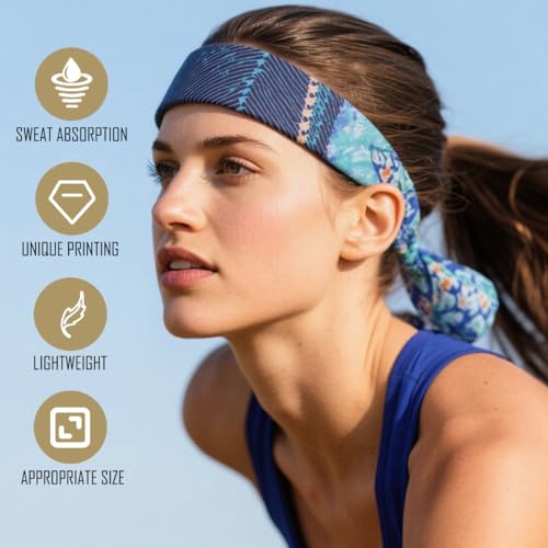 Large Cotton Bandana Lightweight Head Hair Scarf Headbands Wraps Cover Handkerchiefs for Women Men 25 x 25 inch - color: Rt17