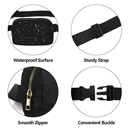 VOROLO Fanny Pack For Women And Men Crossbody Bag Belt Bag with Adjustable Strap Graduation Gifts Camo White - color: Camo White, style: 1 Pack Fanny Pack