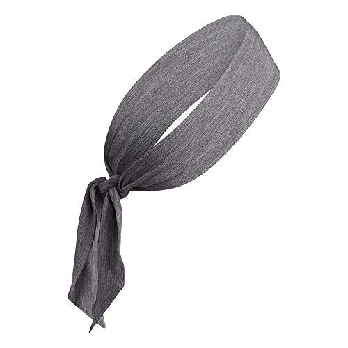 adidas Alphaskin Tie Headband - color: Tie/Plus/Heather Grey/Black