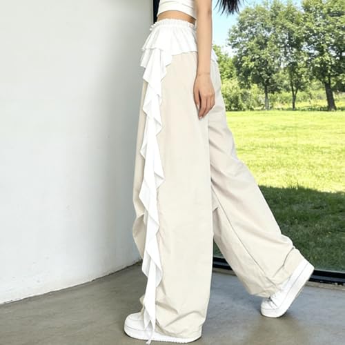 Women Y2K Lace Fringe Hip Scarf Boho Triangle Tassel Waist Cover Up Skirt Wrap Sheer Tie Belt Aesthetic Streetwear - color: B White