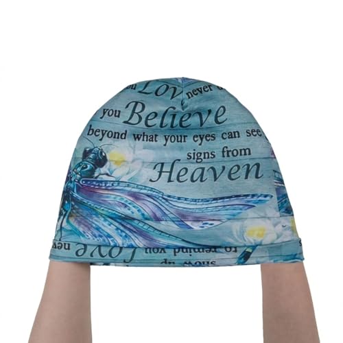 Tenna Teki Women Slouchy Beanie Chemo Hat Cancer Caps for Patient | Autumn Spring Lightweight Comfortable Breathable Beanie for Men - color: Blue3