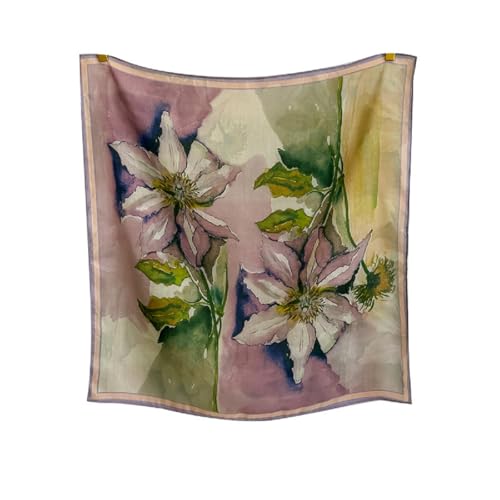 K-Elewon Women Medium Square Scarf Head Scarf Neck Scarf Hair Scarf Head Sleeping Wraps Bandana Scarfs for Women - color: V09