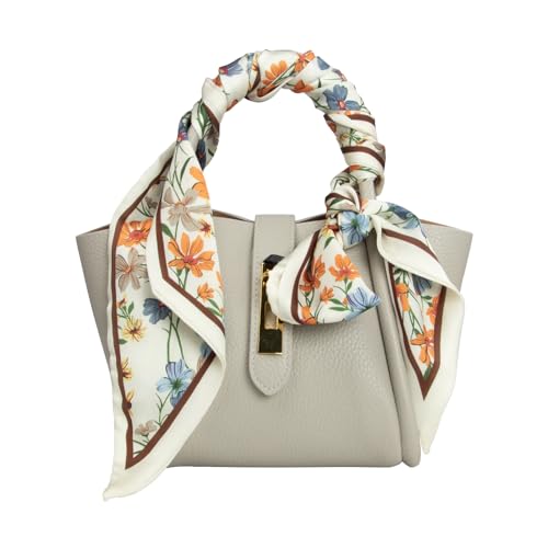 RIIQIICHY Hair Scarf for Women Like Silk Scarves Headband Neck Scarfs Twilly Purse Accessories - color: C001