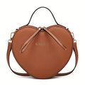 Crossbody Purse for Women Small Crossbody Bags Trendy Vegan Leather with Adjustable Shoulder Straps Gift for Mother Wife Mom - color: 699-brown