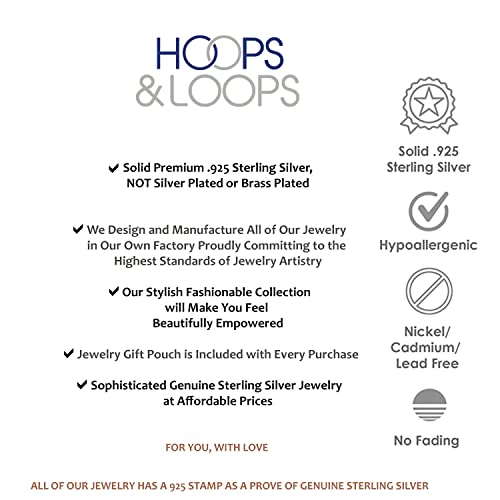 Hoops & Loops 925 Sterling Silver Diamond-Cut Round Hoop Textured 3mm Click-Top Earrings for Women, Slver, Two-Tone 14K Yellow Gold Flash Plate 15/20/25/30/35/40/45/50mm Hoops - color: Silver, size: 15mm (0.59'')