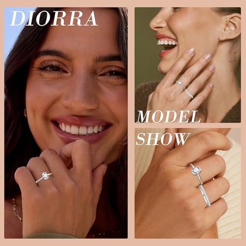 Sterling Silver Ring for Women, 4PCS Thin Stackable Rings Cubic Zirconia Thumb Ring Set Engagement Statement Wedding Bands for Women Size 5-10 - color: 3PCS CZ SET, size: 10 (Circum 61.9mm)