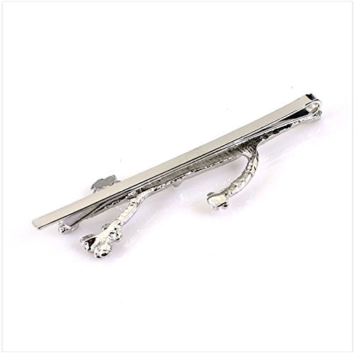 Set of 3 Vintage Tree Branch Hair Clip Barrette Women Lady Hair Pin Head Dress DIY Hair Accessories (Silver) - color: Silver