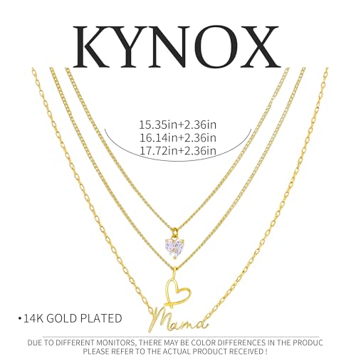 14K Gold Plated Necklace Gold Necklaces for Women Diamond Pendant Dainty Choker Layered Necklaces for Women Jewelry Set Gifts for Women Trendy Sister Mom Wife Womens Her Friend Party - style: 1007