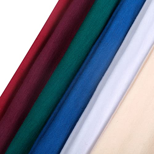 TERSE Headbands for Women Non Slip, Elastic Sweat Hairbands Soft Fabric Hair Bands for Women's Hair, Workout Yoga Running Sport Thin Hair Wrap for Girls - color: Headbands Color-B