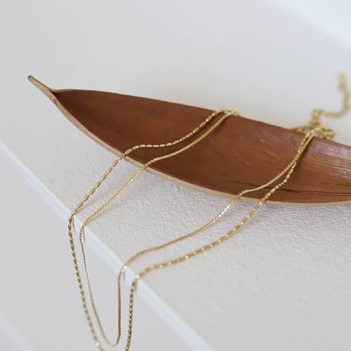Long tiantian Chunky Gold Necklace Stack Chain Necklaces for Women Statement Layered Paperclip Choker Necklaces Statement Necklace for 80s 90s & Night Out Outfits Paperclip Style Fashion Jewelry - color: A6:L