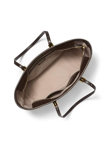 Michael Kors Quinn Large Tote - color: Antique Gold-tone Hardware/Natural
