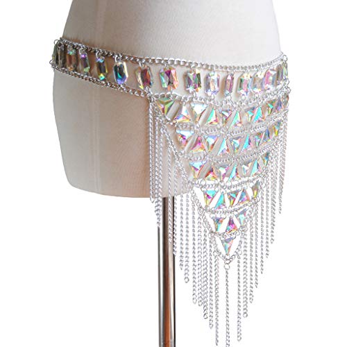 Women's Sexy Suit Body Chain - color: Silvery Color Skirt chain -099-2
