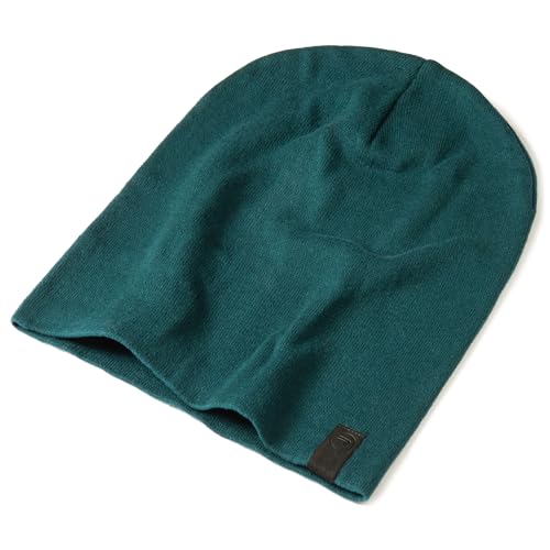 Revony Chemo Beanie Cap - Soft and Skin Friendly - 100% Cotton - color: Emerald Green