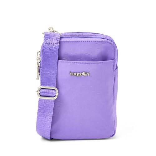 Baggallini Women's Modern Take Two Rfid Crossbody - color: Lavender Surf