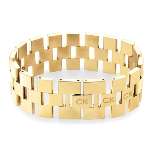 Calvin Klein Jewelry Women's Link Bracelet - color: Gold Plated