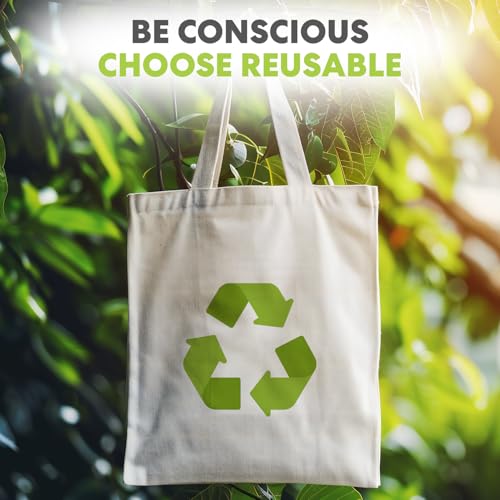 Simpli-Magic Canvas Tote-Bags - size: 50 Pack