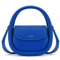 STAISE Designer Top Handle Shoulder Bags for Women, Trendy Mini Crossbody Purses, Women’s Leather Handbags with Straps - color: Blue