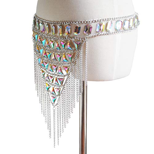 Women's Sexy Suit Body Chain - color: Silvery Color Skirt chain -099-2