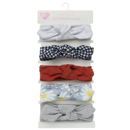 Baby Headbands Soft Stretchy Baby Girl Bows Newborn Infant Toddler Headwrap Hair Accessories - color: Gray