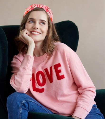 Huachi 4 Packs Valentine Headbands for Women Wide Knotted Valentine Heart Headbands Trendy Love Head Bands for Women’s Hair Large Bandana Hairbands Valentines Gifts Hair Accessories - color: Valentine