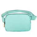 VOROLO Fanny Pack For Women And Men Crossbody Bag Belt Bag with Adjustable Strap Graduation Gifts Light Green - color: Light Green, style: 1 Pack Fanny Pack