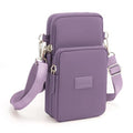 JANKS Small Crossbody Bags for Women Mini Cell Phone Purses Handbag Shoulder Bag - color: E-purple