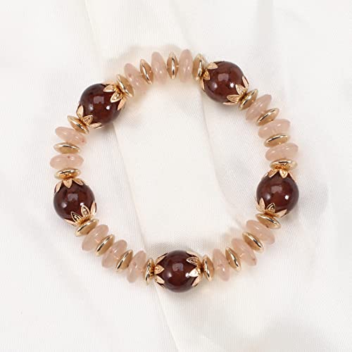 Bohemia Bracelets for Women Vintage Stackable Beads Bracelets Charm Stretch Beach Jewelry - color: Color 2