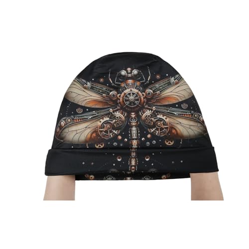 Tenna Teki Women Slouchy Beanie Chemo Hat Cancer Caps for Patient | Autumn Spring Lightweight Comfortable Breathable Beanie for Men - color: Black