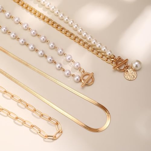 Gold Stack Necklace Chunky Necklaces for Women Trendy Coin Pendant Long Necklaces Western Jewelry for Women Cowgirl Cowboy Chic Country Outfit Boho Accessories Birthday Jewelry Gifts - color: F1:gold boho necklaces
