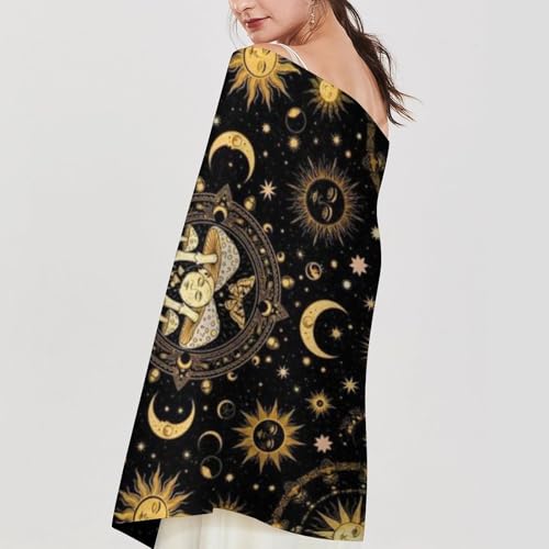 Scarfs for Women Fall Winter Scarves Shawls and Wraps for Evening Dresses - color: Design8