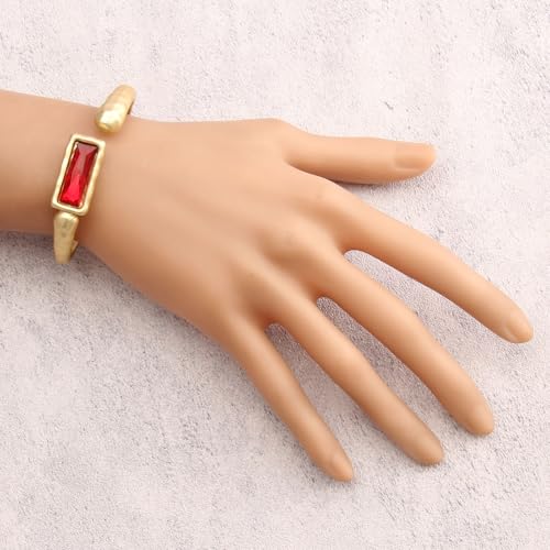 Chunky Gold Bracelet Trendy Gold Cuff Bracelets for Women Statement Silver Arm Cuffs Bangles Arm Punk Jewelry Accessories - style: Bracelet Cuff