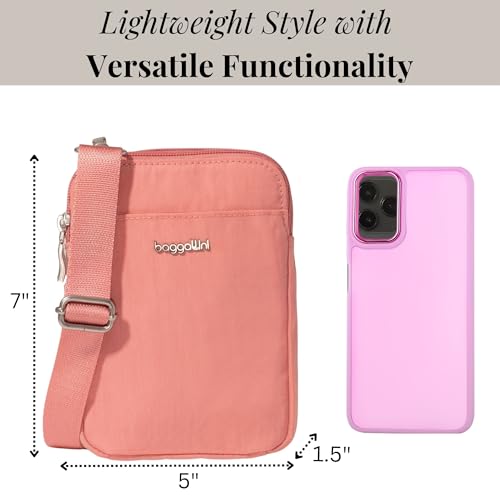 Baggallini Women's Modern Take Two Rfid Crossbody - color: Terracotta