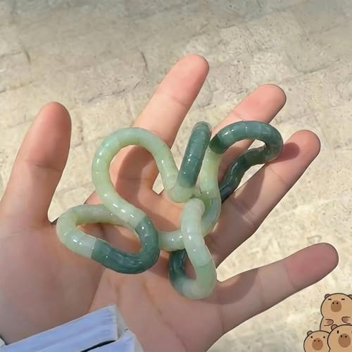 Fidget Bracelet Natural Bodhi Seeds Beaded Bracelets Zen Fidget Stretch Bracelets Alleviate Anxiety Stress Protection Healing Bodhi Jewelry Gifts for Women Men - color: B3:Fidget Bracelet