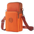 JANKS Small Crossbody Bags for Women Mini Cell Phone Purses Handbag Shoulder Bag - color: 010 Orange