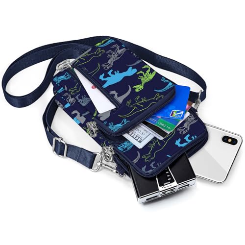 BIAOTIE Lightweight Small Crossbody bags Cell Phone Purses Travel Pouch Shoulder Bag for Women - color: Dark Blue-n