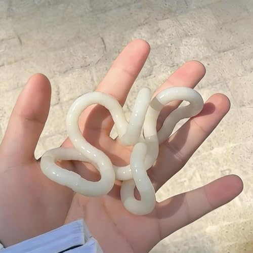 Fidget Bracelet Natural Bodhi Seeds Beaded Bracelets Zen Fidget Stretch Bracelets Alleviate Anxiety Stress Protection Healing Bodhi Jewelry Gifts for Women Men - color: B1:Fidget Bracelet