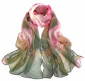 Xyueanlo Fashion Scarves for Women Lightweight Elegant Scarf Sunscreen Wraps Shawls - color: Green