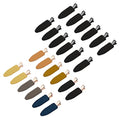 24 Pieces Hair Clips - Dent-Free Soft Clips for Women and Girls, Including Harry Josh Clips (Morandi & Black) - color: Morandi & Black