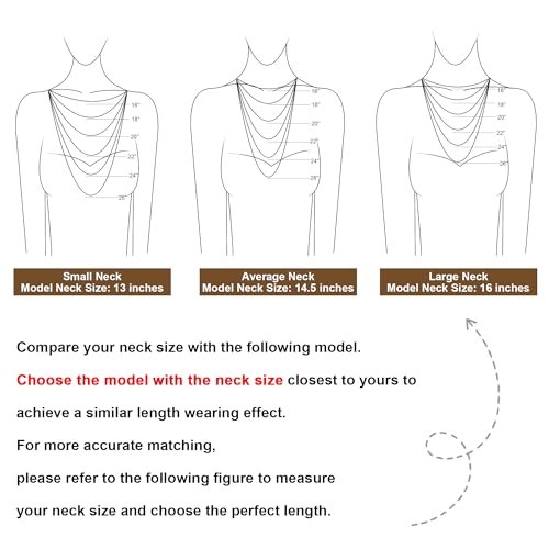 Carffordo 925 Sterling Silver Chain Necklace Link Chain Necklace for Women Simple Dainty 16K Gold Plated Necklace for Women Minimalist Waterproof Silver Necklace Trendy Jewelry Gifts - color: Silver, size: 26 Inches (Women's Long Length)