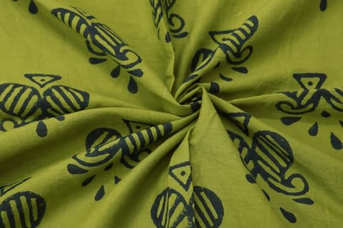 Hand Block Printed Cotton Bandana | Boho Head Scarf, Handmade Head Wrap, Neck Scarf, Bandana for Men & Women | Ethnic Indian Print