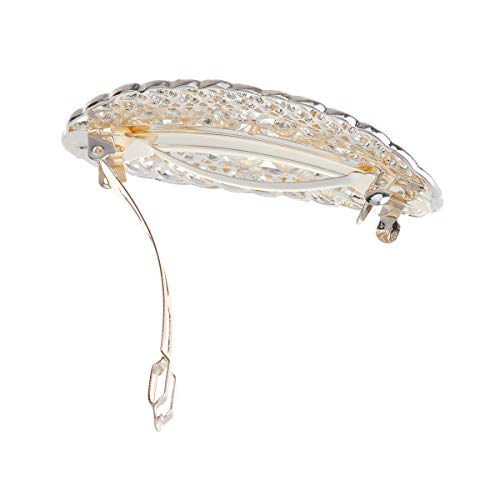 IPINK New Women Pearl Flower Hair Clip Barrette Hairpin