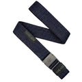Arcade The Original Slim Unisex Adventure Belt, Narrow Width Elastic Stretch Webbing, Micro Adjust Buckle - color: Ranger Slim - Heather Navy