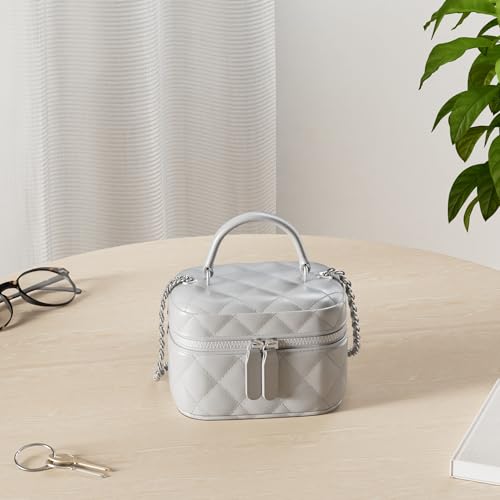 Box Bag Purse, Y2K Sourpuss Purse Cool Style Trendy Women Shoulder Crossbody Bags Fashion Girls Handbag - color: A-silver