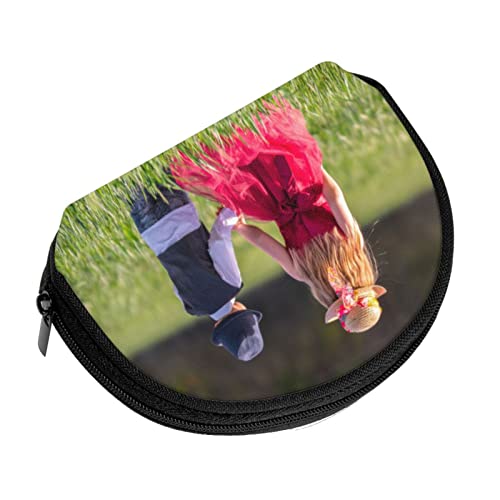 Generic, Custom Coin Purse, Personalized Small Purse Wallet Mini Wallet Coin Bag with Zipper Design Your Own Pouch, wer-01, Black, One Size