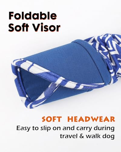 Chemo Headwear Viscose Newsboy Cap for Women Summer Hats - color: Blue Pattern