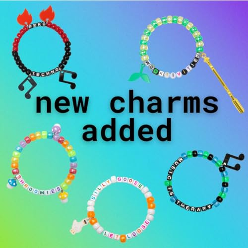 KANDI BAR 'Good Vibes' Collection (37 Rave Bracelets)