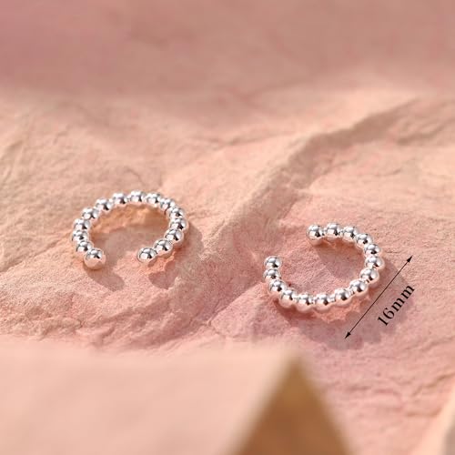 14K Gold Plated Ear Cuff Earrings for Women No Piercing Cartilage Earrings Helix Cuff Earrings
