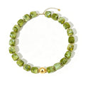 Chunky Beaded Necklace for Women Boho Colorful Statement Choker Necklaces Summer Beach Resin Jewelry Accessories - color: Lime Green